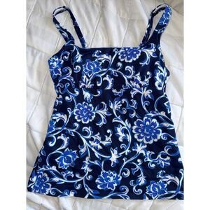 LANDS END  SWIM TANKINI size 2